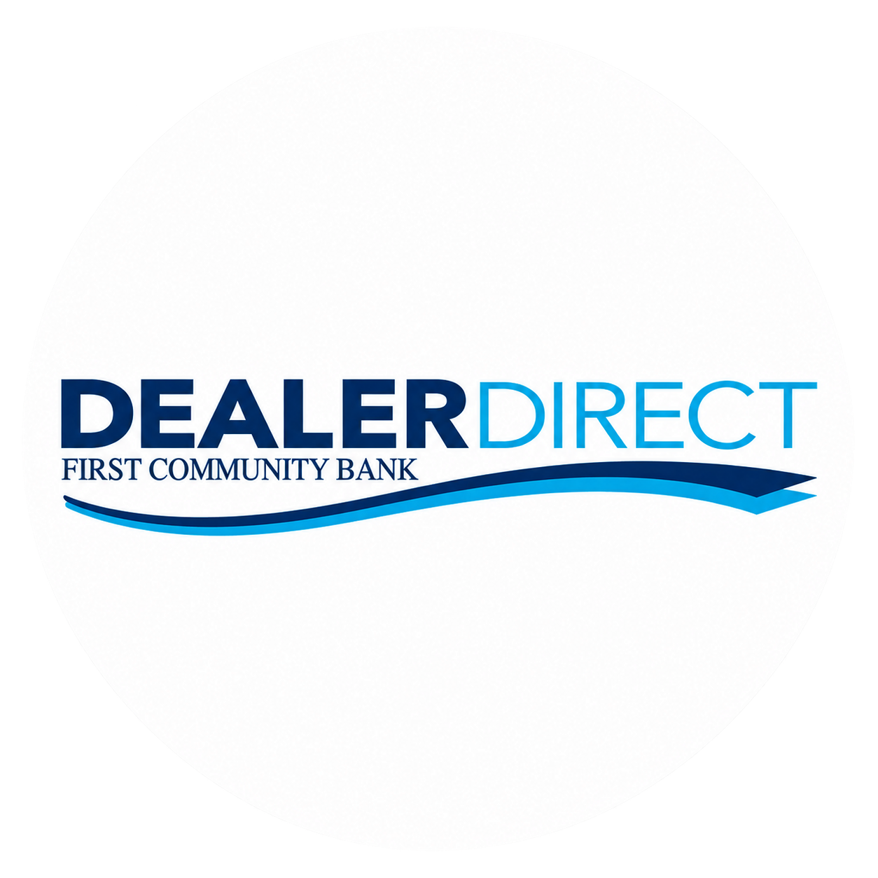 Dealer Direct First Community Bank Logo
